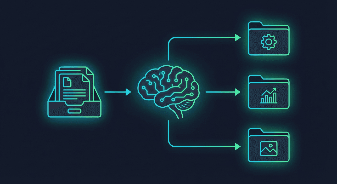 AI 분류 플로우차트