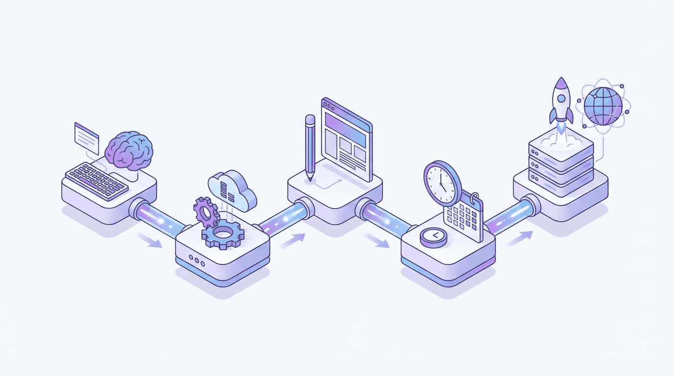 5단계 파이프라인으로 자동화되는 블로그 발행 흐름